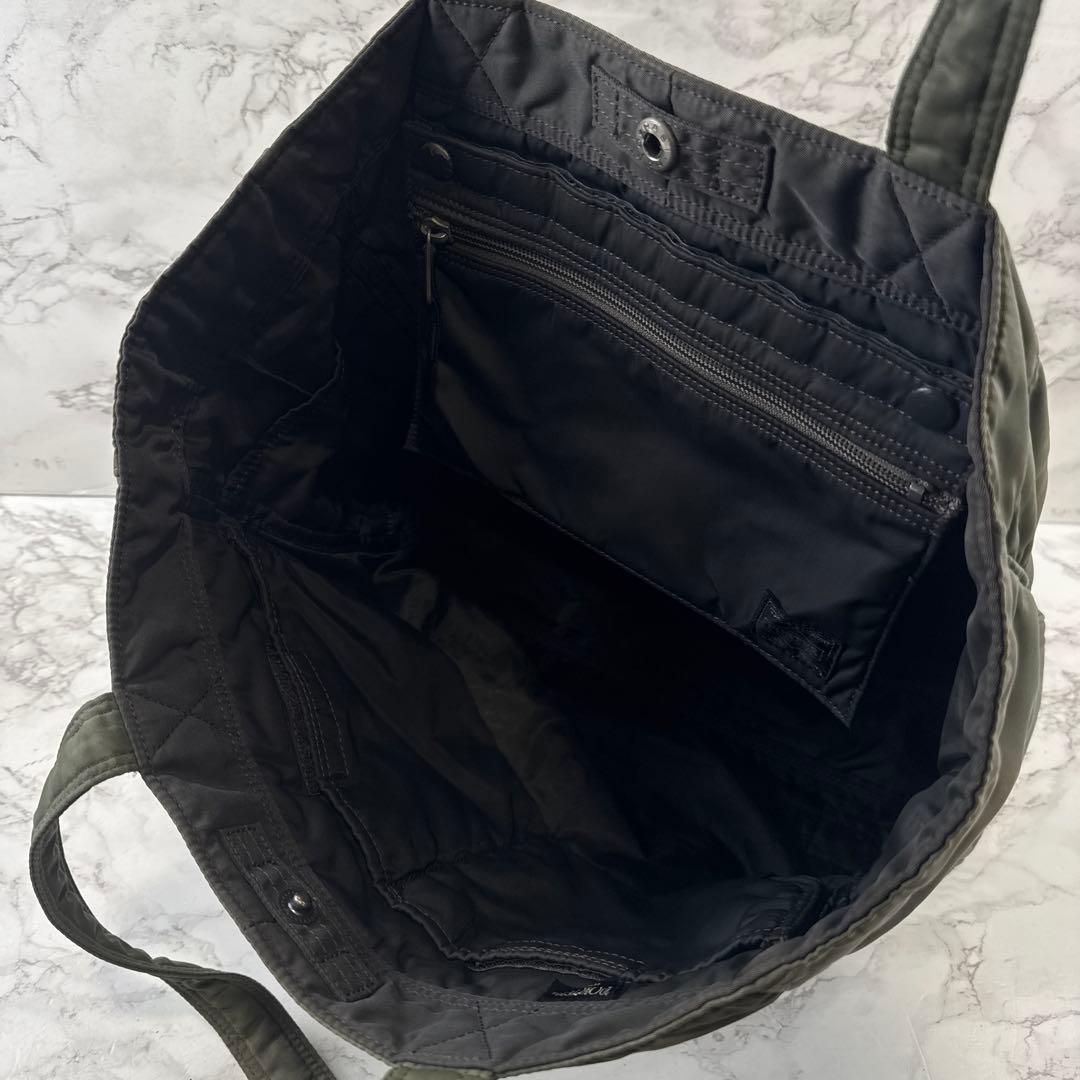 PORTER ポーター タンカー ナイロン ラージサイズ トートバッグ カーキ