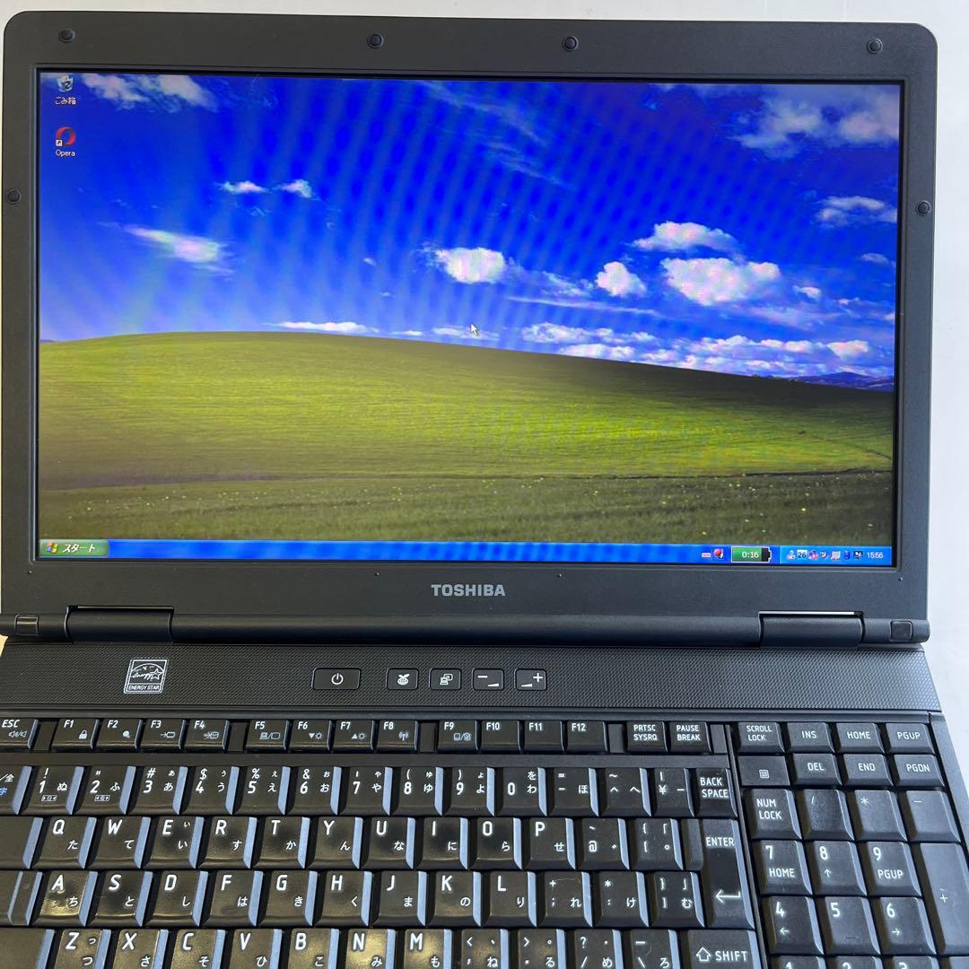 ☆格安美品☆Windows XP☆15.6インチ大画面ノートPC☆10キー付き☆