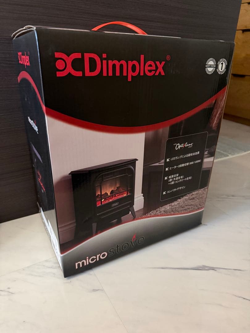 【美品】Dimplex MCS12J 電気暖炉 マイクロストーブ