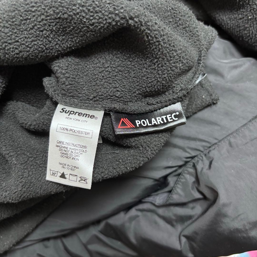 supreme Polartec Pullover Shirt シャツ 黒 S