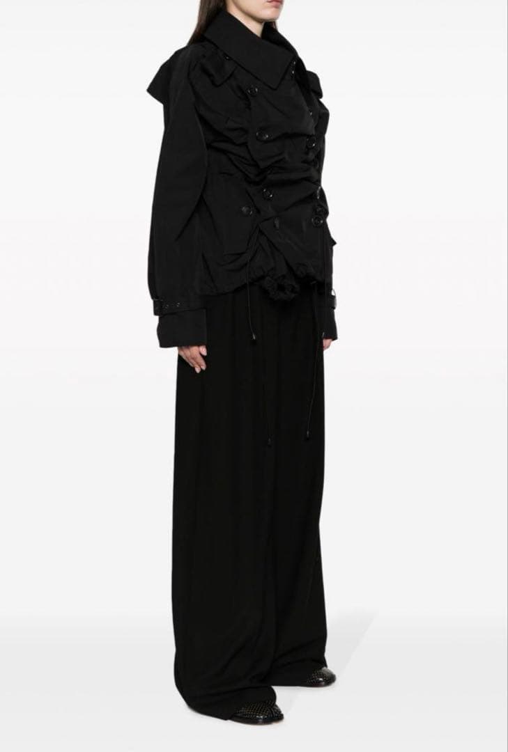 コムデギャルソン ジュンヤワタナベ ギャザー モッズコート　シャーリング