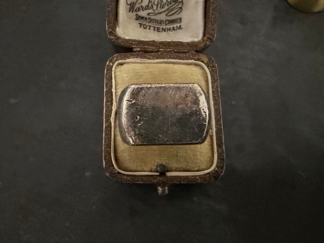 希少　ヴィンテージ　リング　アンティーク　シルバー　925 アメリカ　シグネット