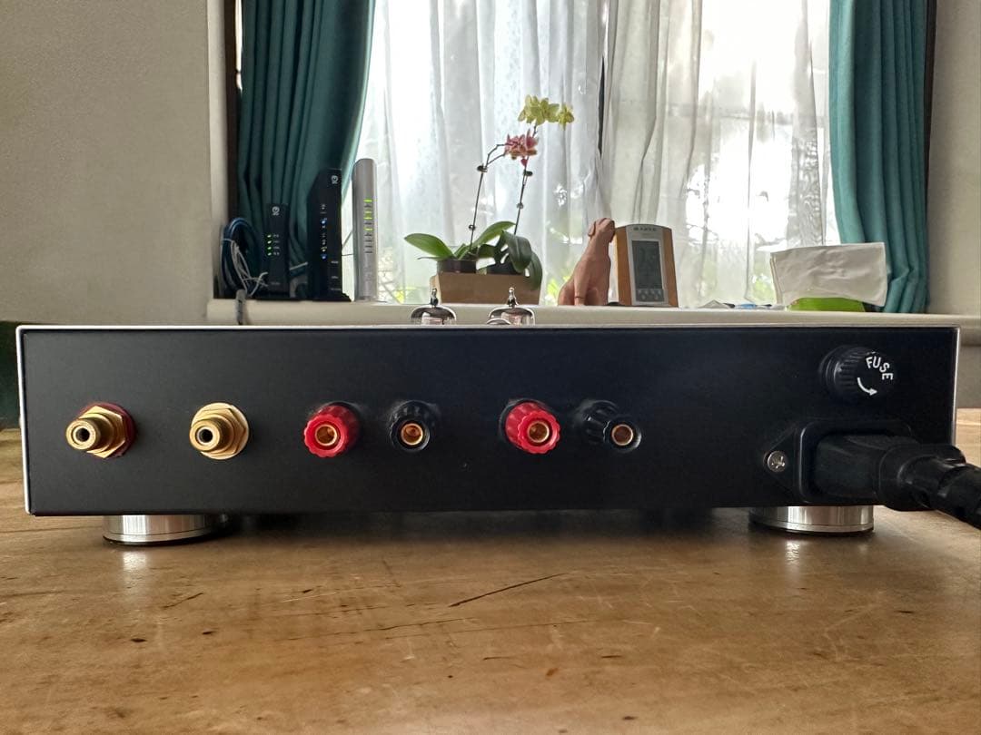 真空管アンプ　電源ケーブル有り