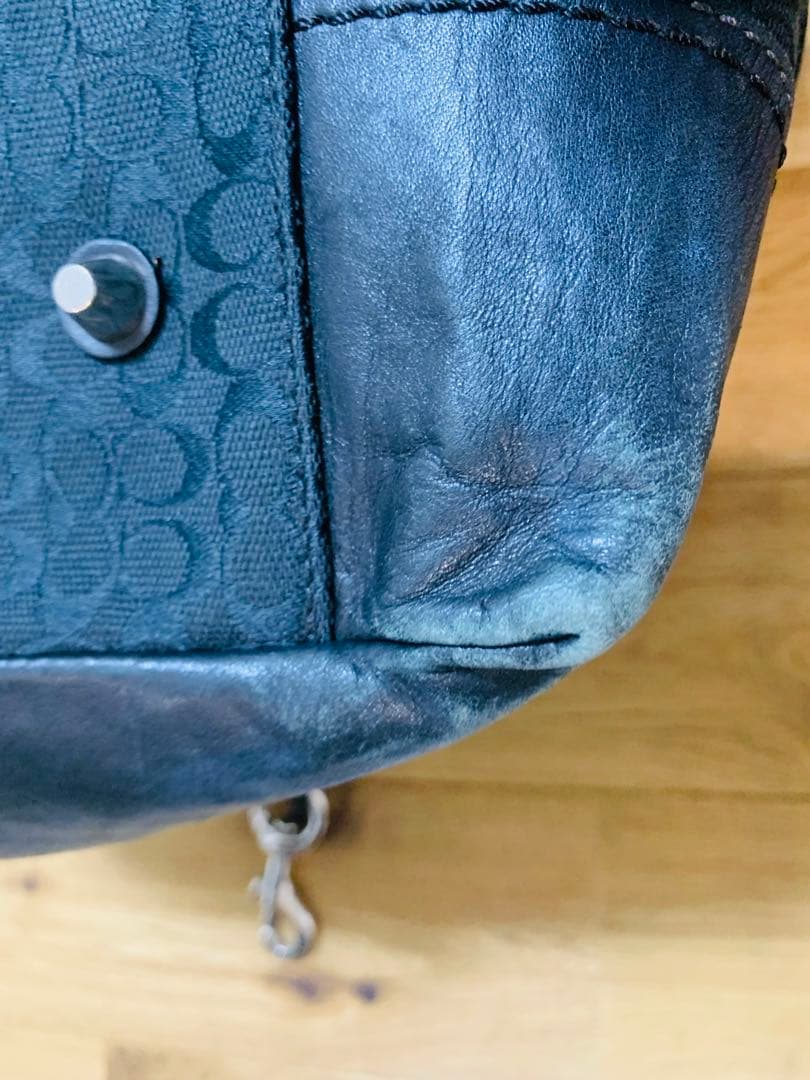 COACH ボストンバッグ ブラック