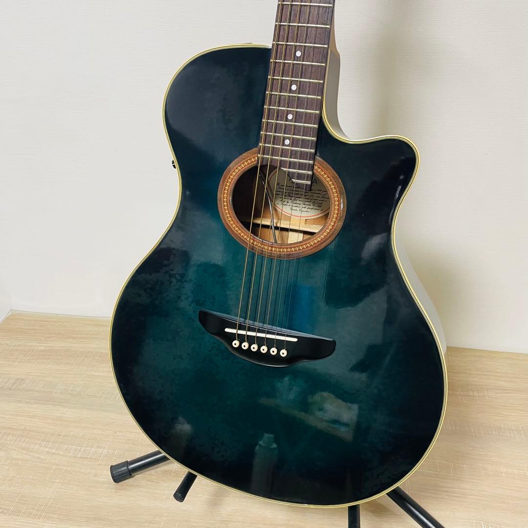 YAMAHA ヤマハ APX-6A エレアコ ギター アコースティック グリーン