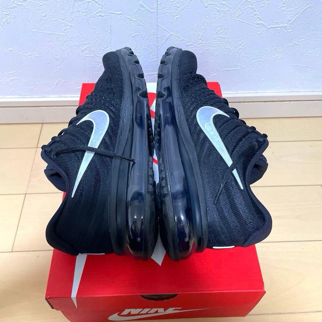 NIKE AIR MAX 2017 BLACK WHITE 27cm 黒タグ付き