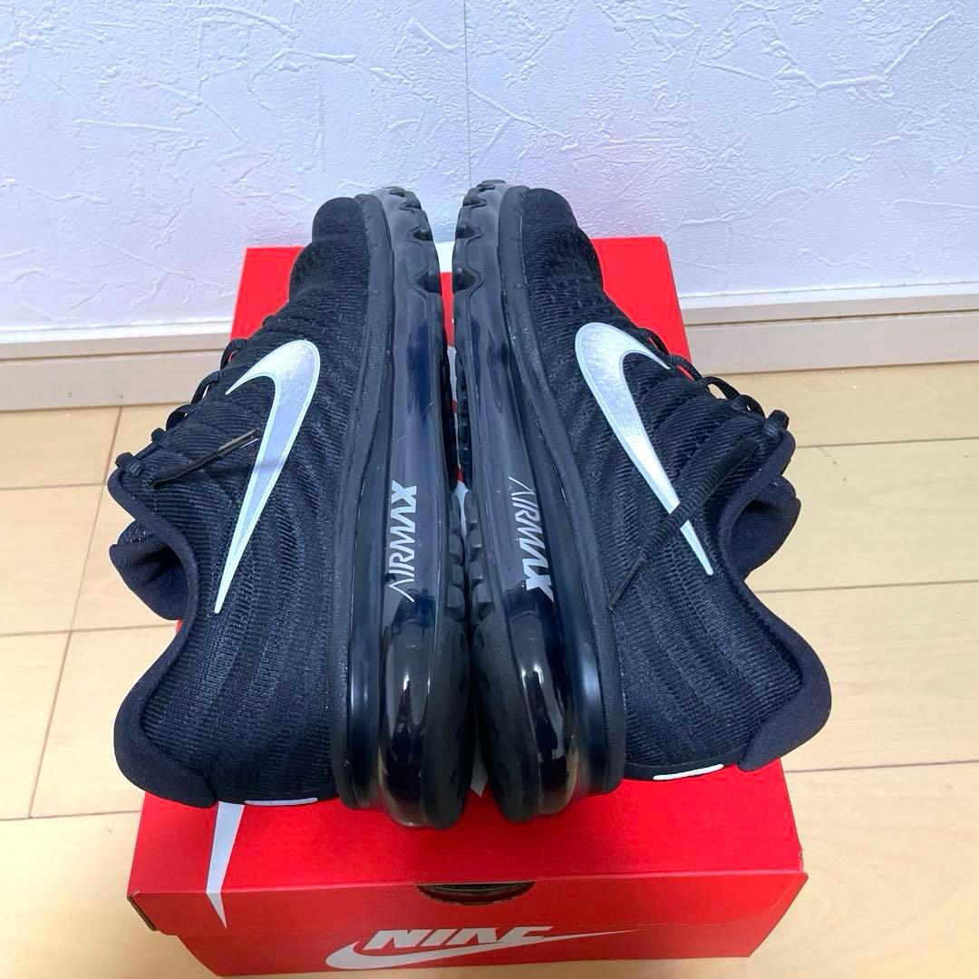 NIKE AIR MAX 2017 BLACK WHITE 27cm 黒タグ付き