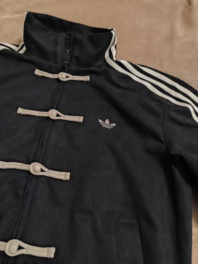 Adidas アディダス 中国限定 蛇年チャイナトラックジャケット ブラックXL