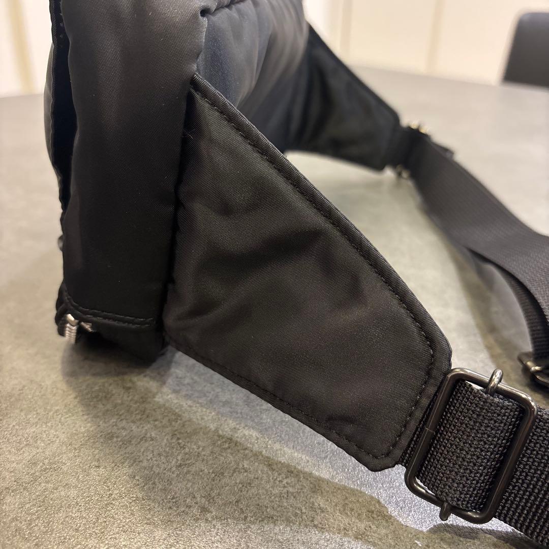 【未使用級】Porter ボディバッグ　ブラック　ポーター　ナイロン
