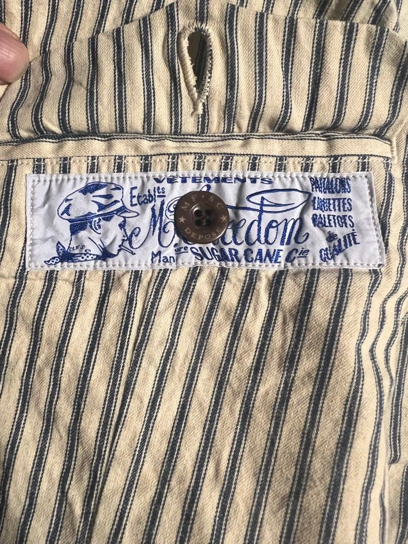 SUGAR CANE×MISTER FREEDOM GILLET VILLE