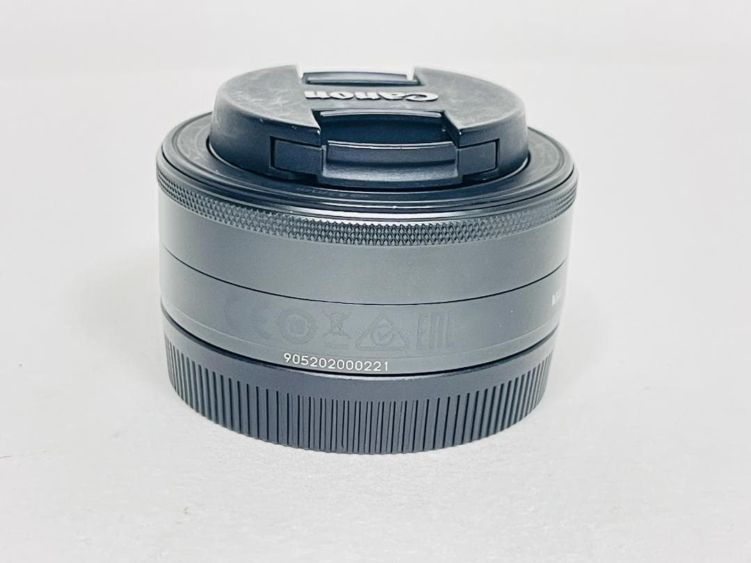 Canon キヤノン EF-M 22mm F2 STM 単焦点レンズ ブラック