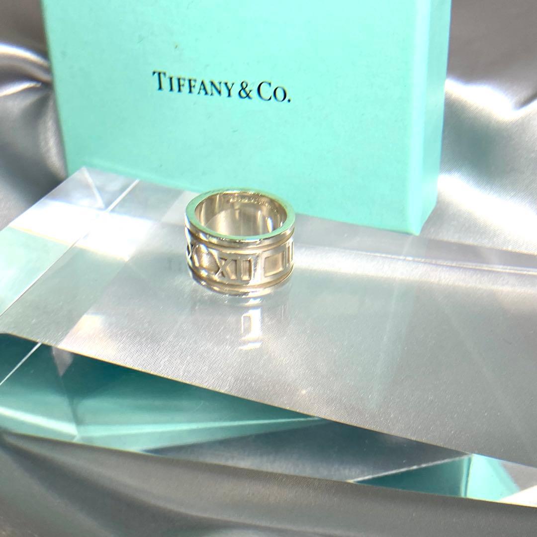 ティファニー　アトラスワイドリング　925 シルバーリング　12号