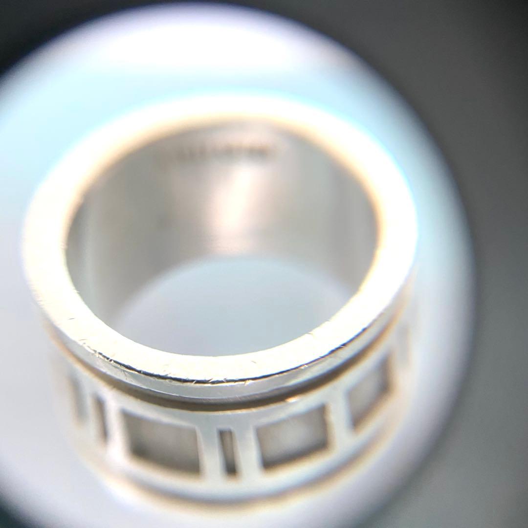 ティファニー　アトラスワイドリング　925 シルバーリング　12号