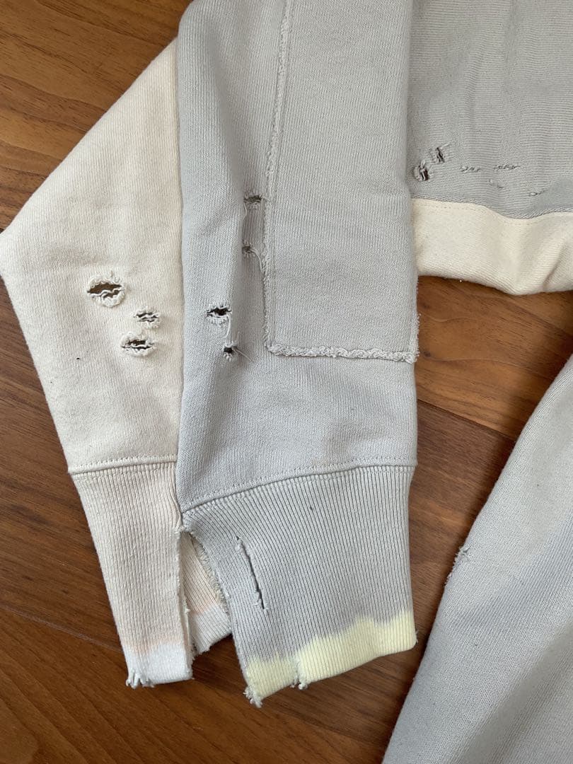 steinダメージ加工スウェット サイズS