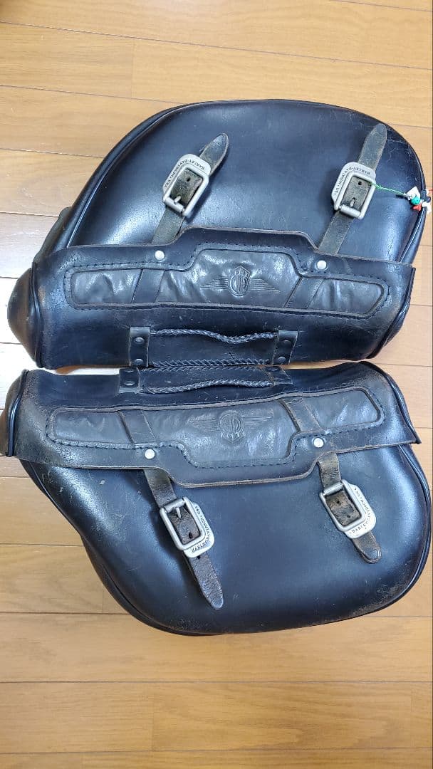 (稀少タラコ)ハーレー エボ EVO エヴォ 96’FLSTN 純正バッグ