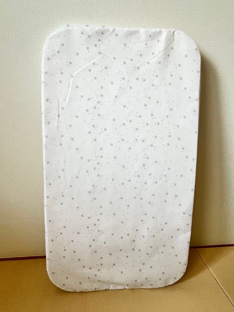 ベビーベッド　HZDMJ 高さ調節可　コンパクト　折り畳み