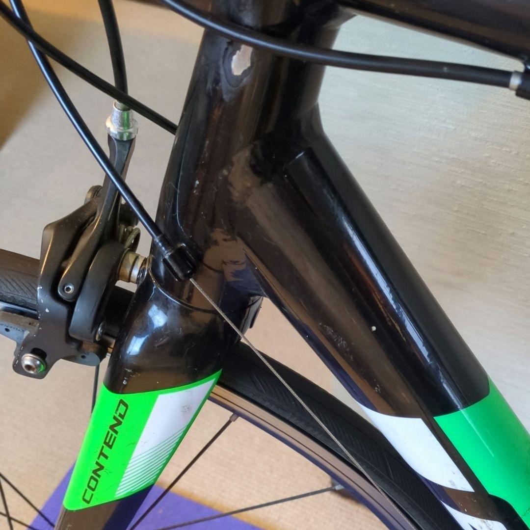 GIANT CONTEND1 ロードバイク ブラック/グリーン