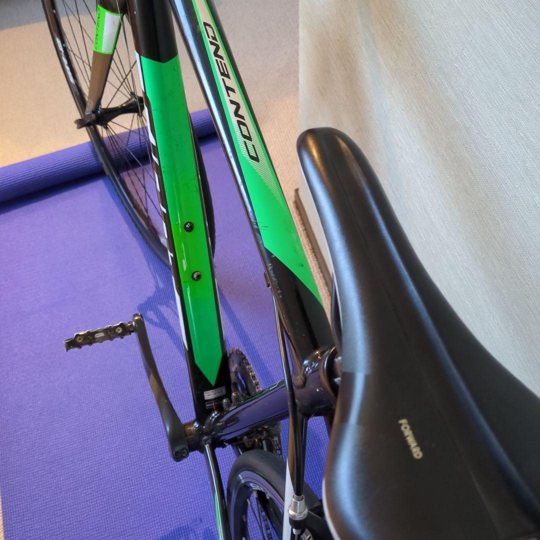 GIANT CONTEND1 ロードバイク ブラック/グリーン