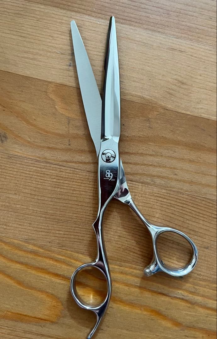 【左用】新品未使用 6.3インチ シザー ハーフ剣型スーパーゴールド【レフティ】