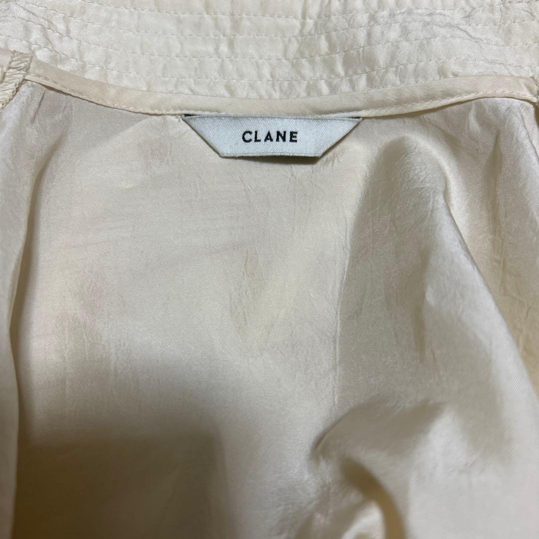 トップス CLANE BOW TIE HOODIE SHIRT