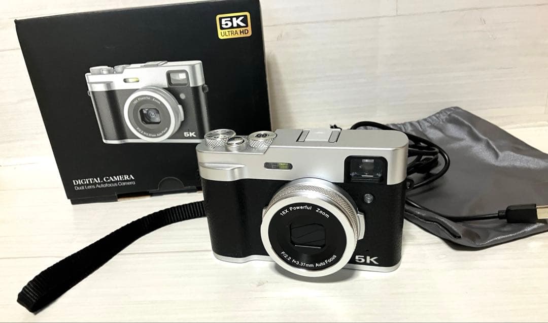 5K デジタルカメラ 10倍ズーム