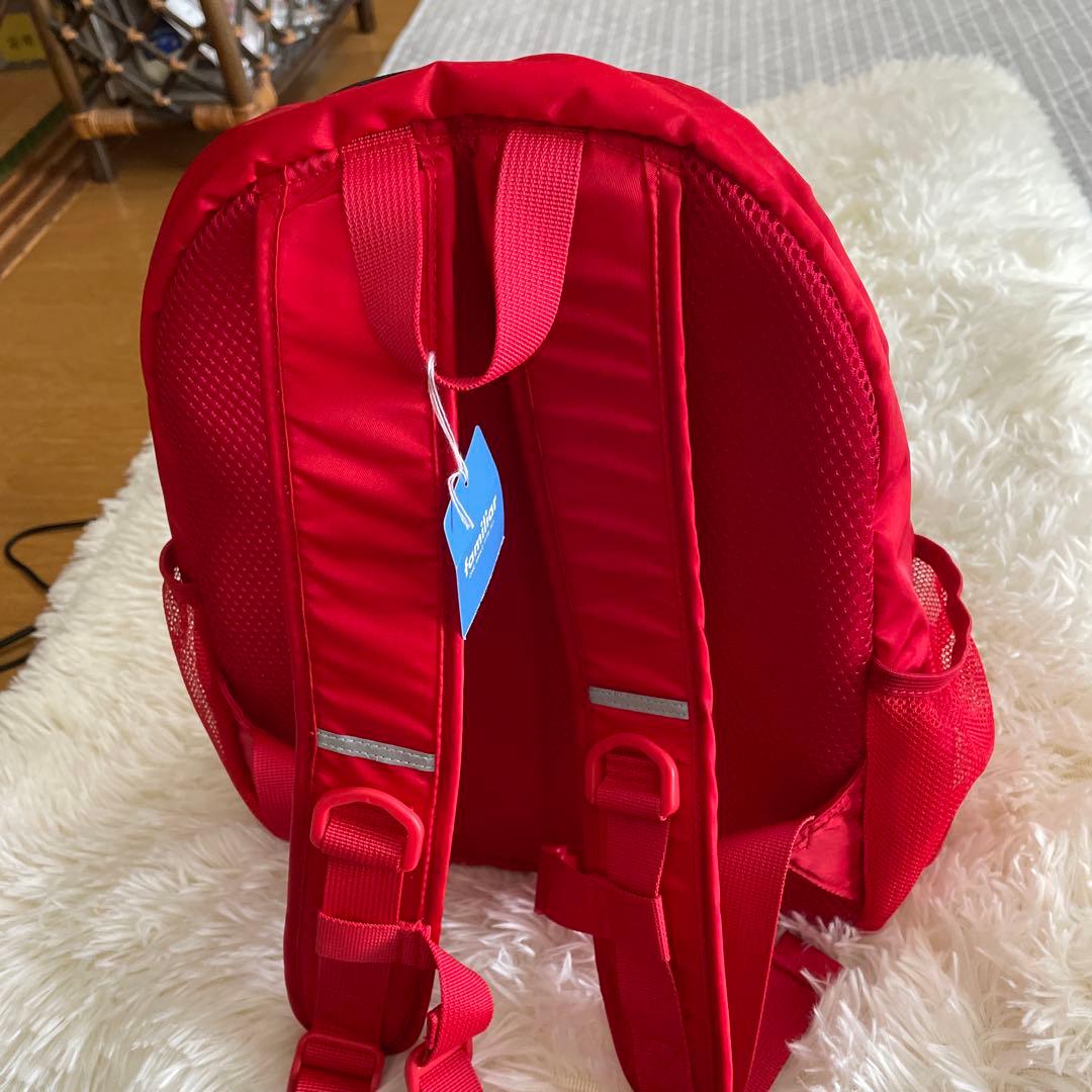 本日限定価格familiar 赤いリュック新品未使用定価14300円