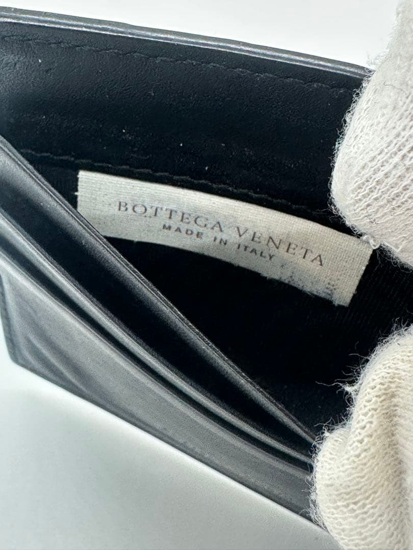 ボッテガヴェネタ マネークリップ 本革 折り畳み財布