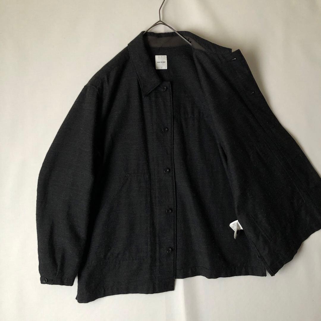 美品【春物】SAGE DE CRET サージュデクレ ダークグレー ジャケット