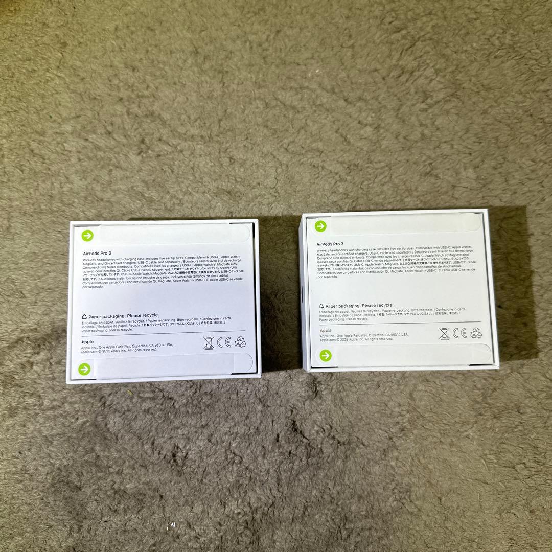新品未使用　Airpods pro 3 2個