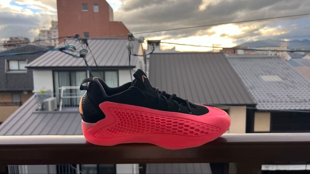 adidas AE１Low 28.0cm アシッドレッド