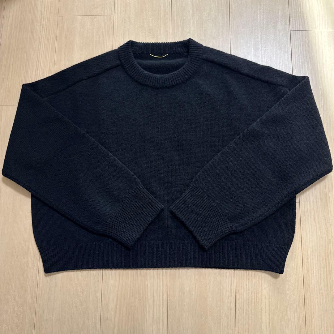 Deuxieme Classe ミドルゲージプルオーバー　ブラック