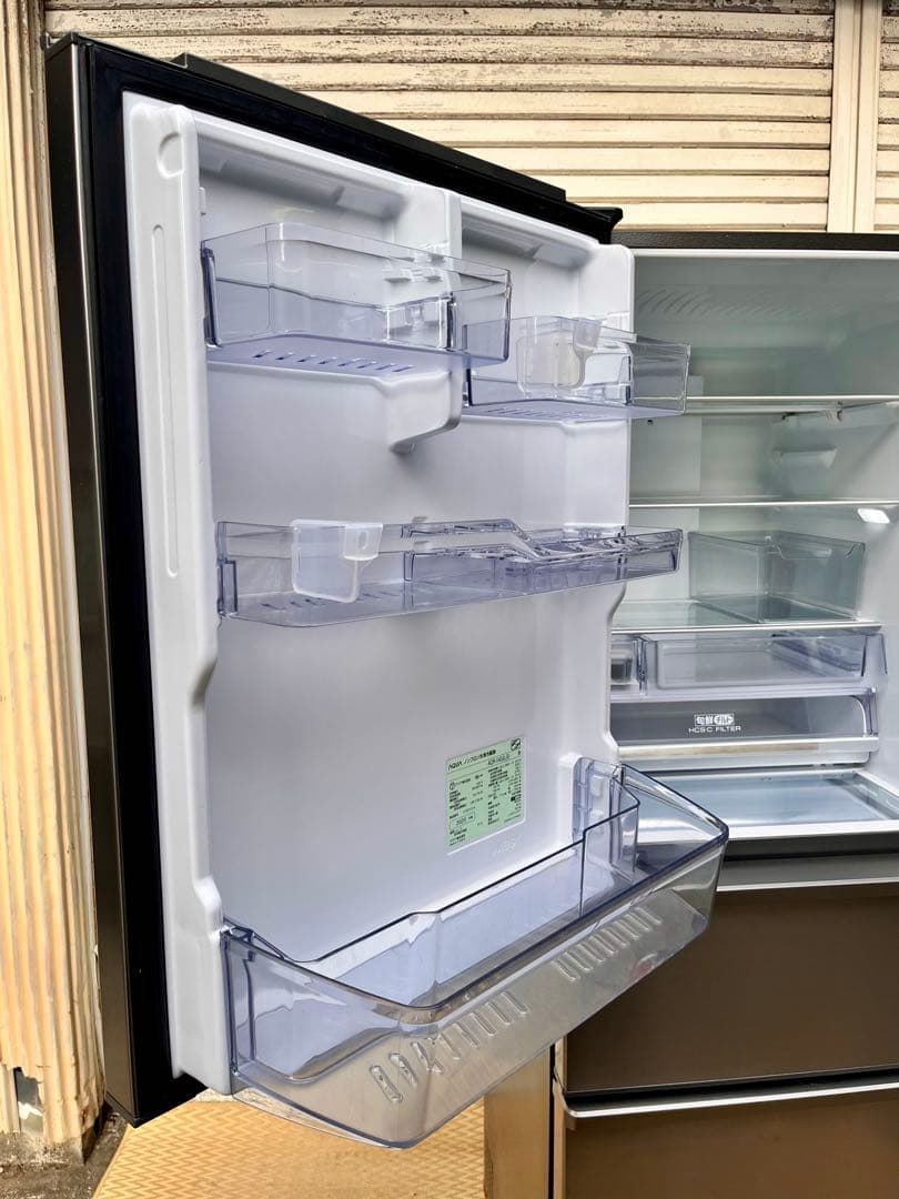 ③【送料無料】AQUA 冷蔵庫 AQR-V43JL(S) 430L 2020年製