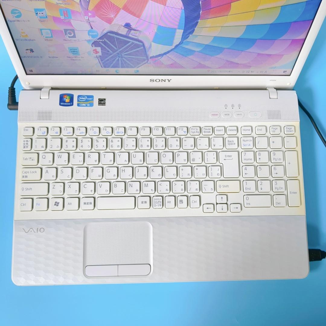 【美品】新品SSD爆速✨カメラ付✨テンキー付き✨設定済ですぐ使えるノートパソコン