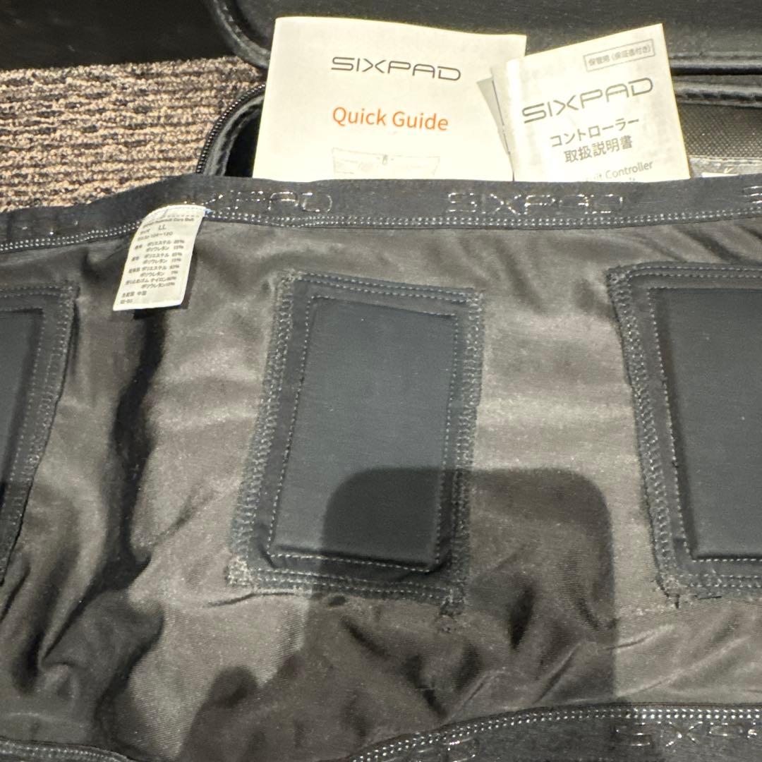 ☆彡SIXPAD パワースーツ コアベルト LLサイズ　ブルー