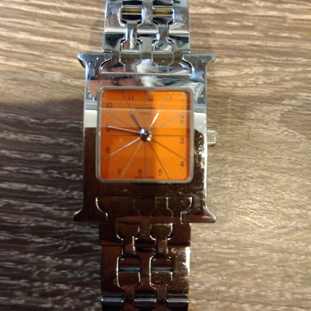 さ*)様 HERMES/エルメス HウォッチHH1.210　腕時計 動作確認済
