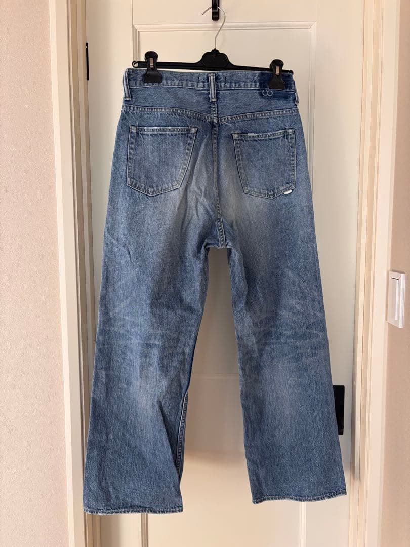 AP STUDIO Johnbull ダメージ加工ストレートデニム L