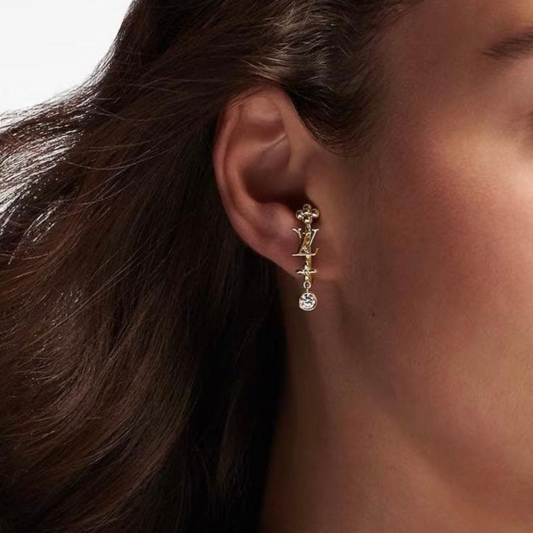 美品！ルイヴィトン ピアス・ＬＶインザスカイ