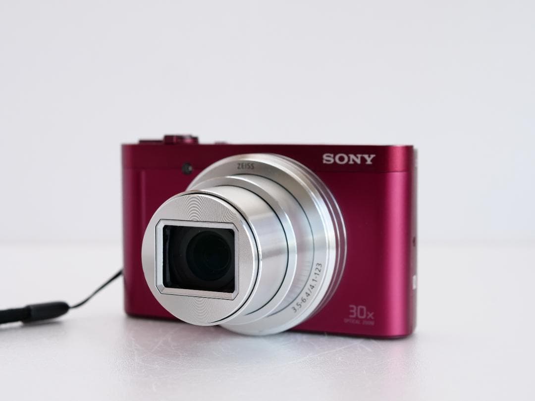 SONY Cyber-Shot DSC-WX500 赤 デジタルカメラ 箱,動作