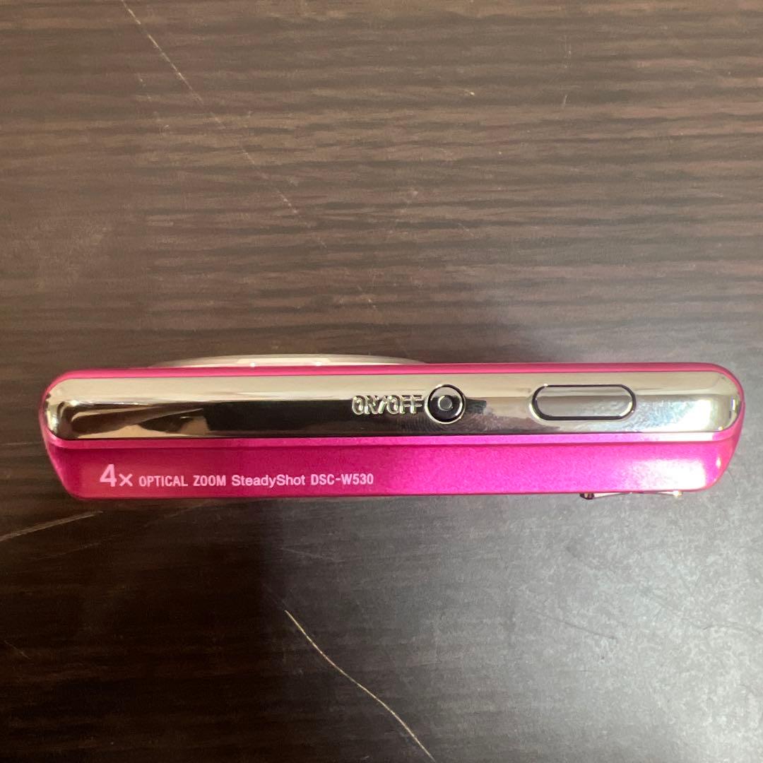 SONY Cyber-shot DSC-W530 ピンク　動作未確認
