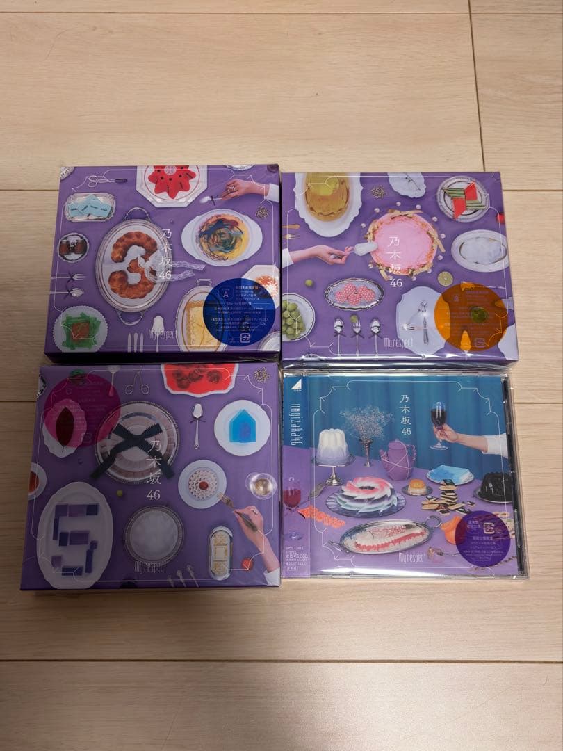 乃木坂46 My respect Type A B C 通常盤 4形態セット