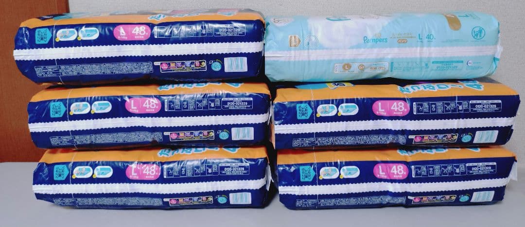 Lサイズ　Pampers おやすみパンツ 肌いちばん