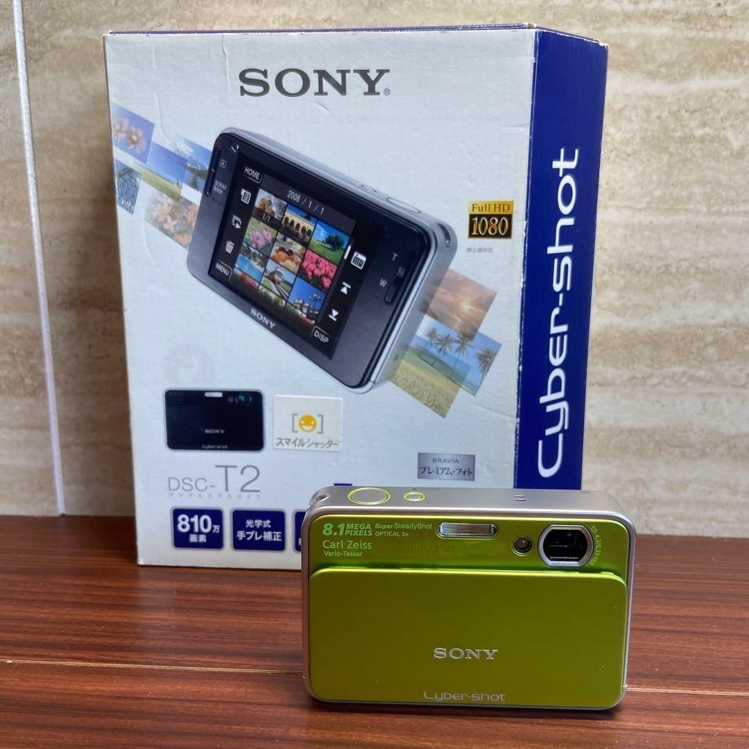 SONY Cyber-shot DSC-T2 デジカメ ほぼ新品 4269