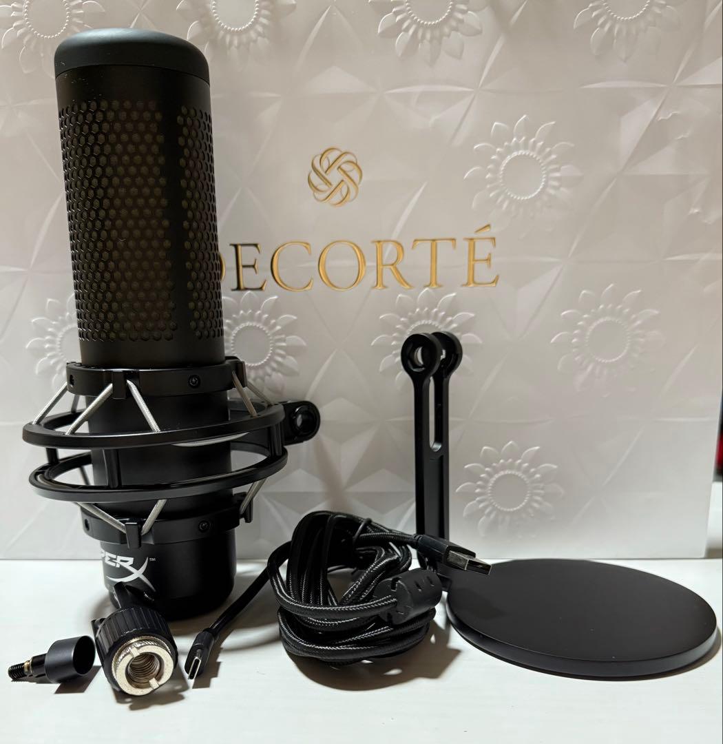 HyperX QuadCast S スタンドアロンマイク 専用ポップガードセット