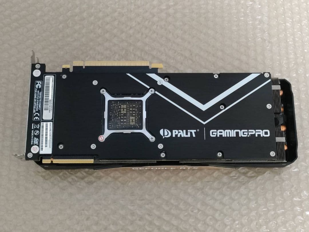 ぷ*ん様 Palit RTX2080Ti 11GB GAMING PRO OC