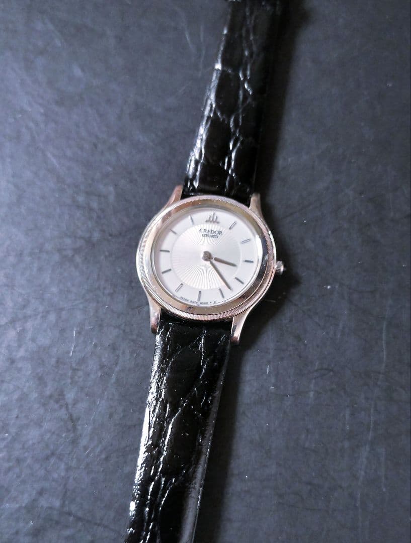 レディース　クレドール 18KT ステンレススチール 5A70-2010