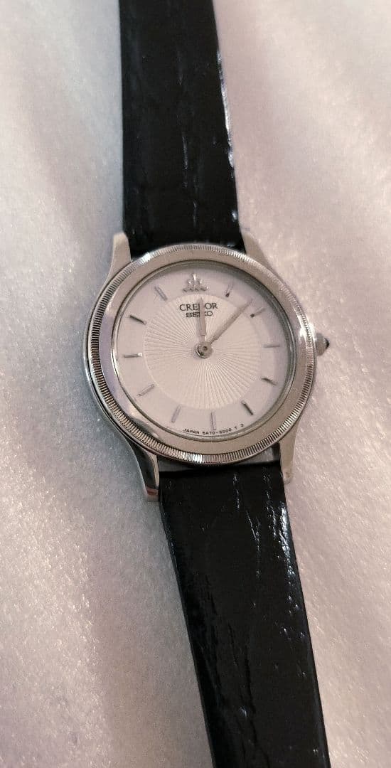 レディース　クレドール 18KT ステンレススチール 5A70-2010