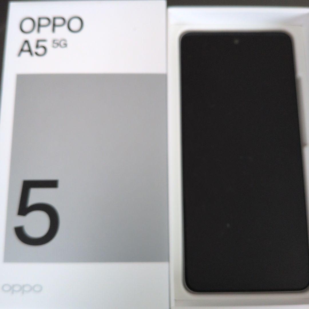 【新品・未使用】 oppo A5 5G 128GB 本体カラー ホワイト