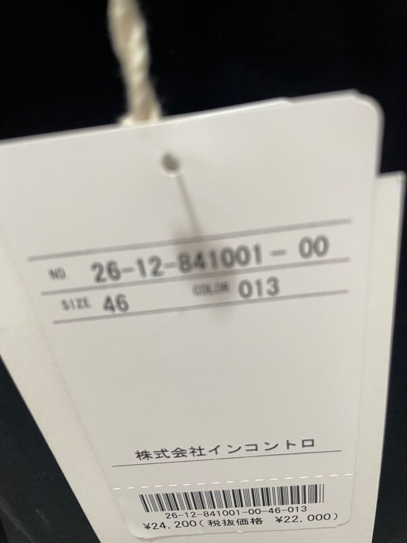 黒の長袖シャツ タグ付き　VIVIENNE WESTWOOD MAN