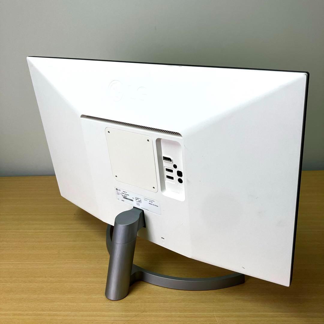 LG 27UL500-W 27インチ4Kモニター HDR10