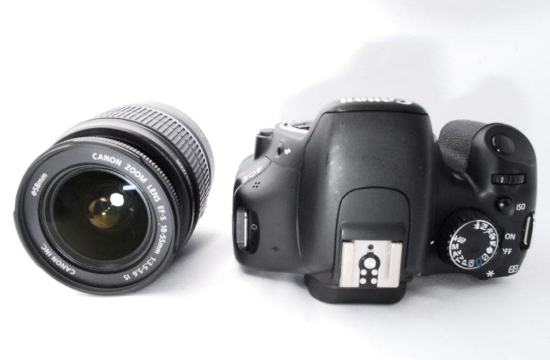 Canon Kiss X4 一眼レフ⭐️美品⭐️手ぶれ補正あり❗️付属品付きすぐ使える